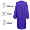 Happy Secret Unisex Matte Graduation Cap Gown Tassel Set with 2026 Year Charm for High School & College Graduates view 2