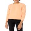 Amazon Essentials Women's Fleece Crewneck Pullover Sweatshirt (Available in Plus Size), Melon Orange, XX-Large view 1