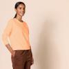 Amazon Essentials Women's Fleece Crewneck Pullover Sweatshirt (Available in Plus Size), Melon Orange, XX-Large view 3