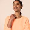 Amazon Essentials Women's Fleece Crewneck Pullover Sweatshirt (Available in Plus Size), Melon Orange, XX-Large view 4