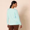 Amazon Essentials Women's Fleece Crewneck Pullover Sweatshirt (Available in Plus Size), Aqua Blue, Large view 2