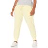 Amazon Essentials Women's Fleece Jogger Sweatpant (Available in Plus Size), Light Yellow, XX-Large view 1