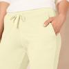Amazon Essentials Women's Fleece Jogger Sweatpant (Available in Plus Size), Light Yellow, XX-Large view 4
