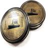 Antique Nautical Titanic Pocket Compass 3" Brass Navigation Pocket Compass Set of 2 view 1