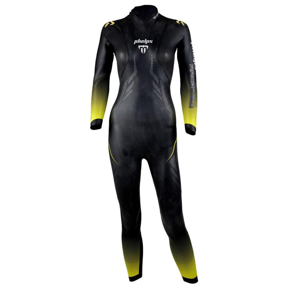 Phelps Racer 2.0 Women's Wetsuit - SS20 - Small - Black