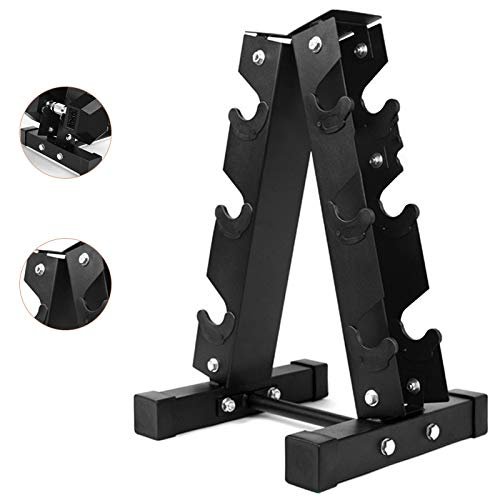 Racks Dumbbell Rack Dumbbell Stand Indoor Sports Equipment Dumbbell Rack Support Men's Home Fitness Gym Equipment Multi-Layer Dumbbell Storage Rack Only Sell Shelves Dumbbell Racks