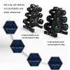 Racks Dumbbell Rack Dumbbell Stand Indoor Sports Equipment Dumbbell Rack Support Men's Home Fitness Gym Equipment Multi-Layer Dumbbell Storage Rack Only Sell Shelves Dumbbell Racks view 4