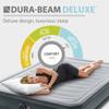 Intex Mid-Rise Air Mattress Bed with Built-in Pump, Dura-Beam Deluxe Comfort Plush, Queen - Portable Luxury Travel Airbed for Adults, Camping, Guests view 4