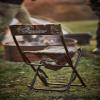 AMERISTEP Hunting Foldable Design Portable Lightweight High-Back Blind Chair with Backrest, Mossy Oak Break-up Country view 4