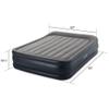Intex 64131ED Dura-Beam Plus Deluxe Pillow: Fiber-Tech  Twin Size  Built-in Electric Pump  16.5in Bed Height  300lb Weight Capacity view 3