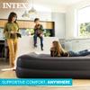 Intex Air Mattress, 64123ED Dura-Beam Plus Pillow Rest Fiber-Tech  Queen Size  Built-in Electric Pump  16.5in Bed Height  600lb Weight Capacity view 3