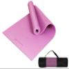 Primasole Yoga Mat with Carry Strap for Yoga Pilates Fitness and Floor Workout at Home and Gym 1/3 thick (Azlea Pink Color) PSS91NH046A view 1