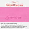Primasole Yoga Mat with Carry Strap for Yoga Pilates Fitness and Floor Workout at Home and Gym 1/3 thick (Azlea Pink Color) PSS91NH046A view 2