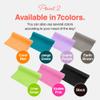 Primasole Yoga Mat with Carry Strap for Yoga Pilates Fitness and Floor Workout at Home and Gym 1/3 thick (Azlea Pink Color) PSS91NH046A view 3