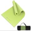Primasole Yoga Mat with Carry Strap for Yoga Pilates Fitness and Floor Workout at Home and Gym 1/3 thick (Lime Green Color) PSS91NH047A view 1