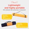 Primasole Yoga Mat with Carry Strap for Yoga Pilates Fitness and Floor Workout at Home and Gym 1/4 thick (Earth Brown Gray Color) PSS91NH004A view 4