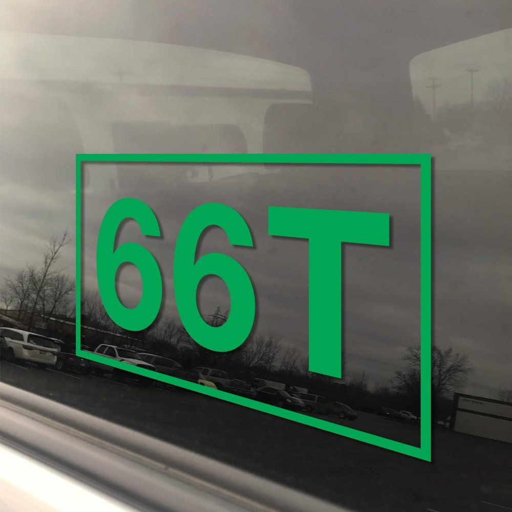 5-Pack Army MOS 66T Emergency Room Nurse ER Window Decal. Free Lifetime Replacement. 3" x 5" Heavy Duty Die Cut Vinyl Veteran Bumper Sticker. (Green)