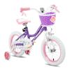 JOYSTAR 14 Inch Girls Bikes Toddler Bike for 3 4 5 Years Old Girl 14" Kids Bikes for Ages 3-5 yr with Training Wheels and Basket Children's Bicycles in Purple view 1
