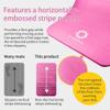 Primasole Thick Yoga Mat, 1/2-Inch Extra Thick NBR Mat with Enhanced Stability - Textured Design, Lightweight Mat with Carrying Strap & Case for Yoga, Pilates, Gym & Home Use (Multiple Colors) view 3
