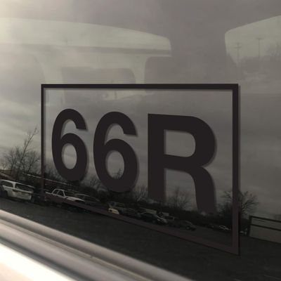 5-Pack Army MOS 66R Psychiatric Nurse Practitioner Window Decal. Free Lifetime Replacement. 3" x 5" Heavy Duty Die Cut Vinyl Veteran Bumper Sticker. (Black)