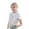 Fun and Function  Honeycomb Weighted Vest for Kids  Tactile Sensory Vest Provides Soothing Weight for Kids with Sensory Issues  Gray  Small view 1