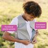Fun and Function  Honeycomb Weighted Vest for Kids  Tactile Sensory Vest Provides Soothing Weight for Kids with Sensory Issues  Gray  Small view 4