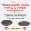 Primasole Balance Disc comes with an Air Pump Exercise Wobble Cushion for Stability Workout 1 PC (Cobalt Blue) PSS91NH051A view 3