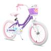 JOYSTAR 18 Inch Girls Bike for 5-9 Years Old Kids Bike for Ages 5-8 Years Girls with Training Wheels and Basket Children Bikes Bicycle with Handbrake in Purple view 1