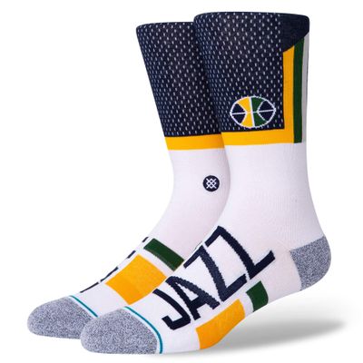 Stance Crew Jazz Shortcut 2 Socks (Large, Navy)