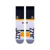 Stance Crew Jazz Shortcut 2 Socks (Large, Navy) view 2