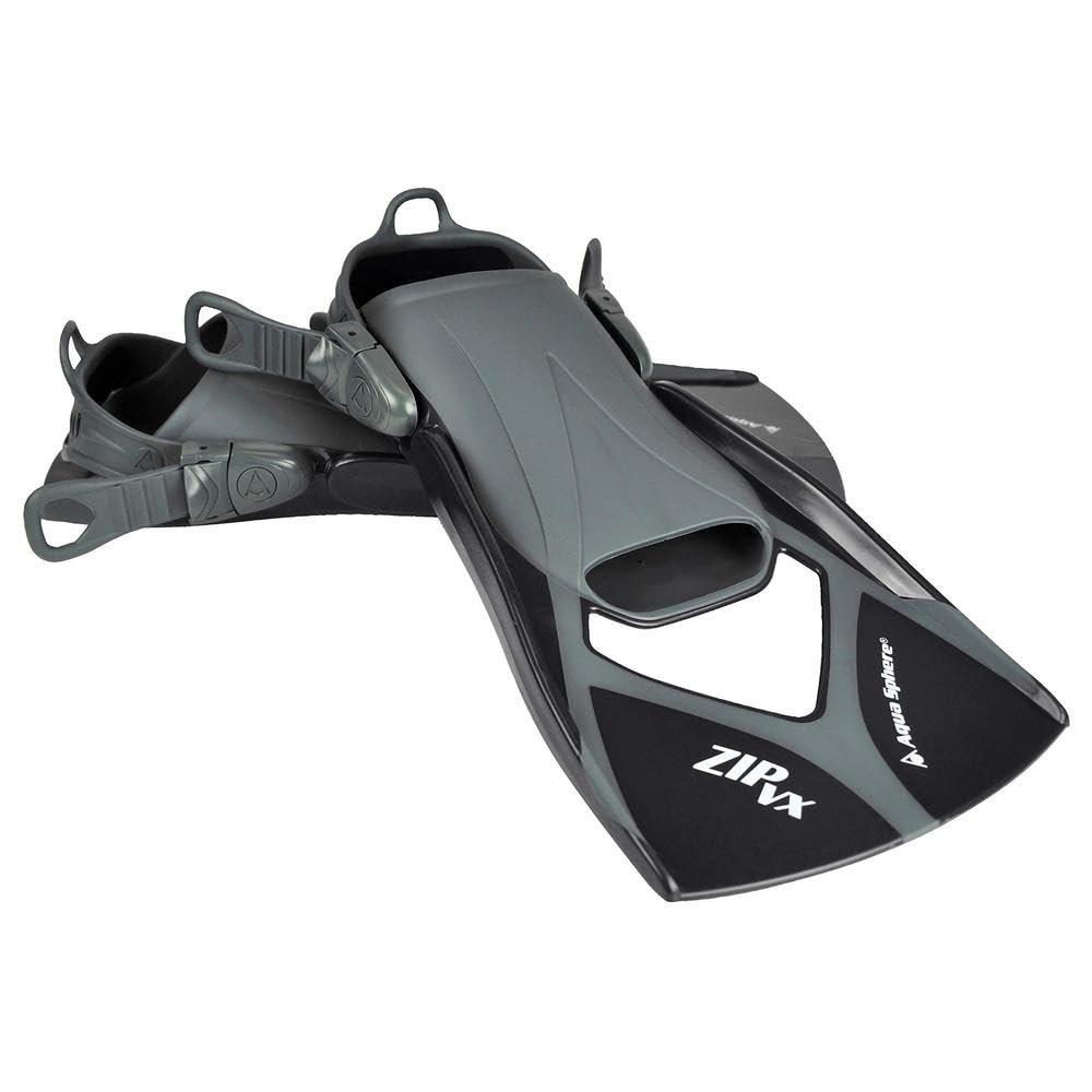 Aquasphere New Training FIN Zip VX Black/Grey Size Large