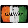 Makoroni - Galway Irish Design 12x18 inc Aluminum Decorative Wall Street Sign view 1
