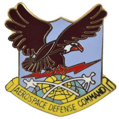 AEROSPACE DEF CMD LAPEL PIN OR HAT PIN - Size 1-1/4" - VETERAN OWNED BUSINESS