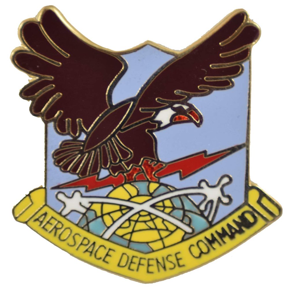AEROSPACE DEF CMD LAPEL PIN OR HAT PIN - Size 1-1/4" - VETERAN OWNED BUSINESS