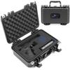 CASEMATIX Hard Gun Case for Pistols  TSA Approved Waterproof & Shockproof Handgun Case for 9mm, Compact Pistols, and Accessories  Secure Travel Carrying Case with Foam Protection view 1
