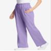 Woman Within Plus Size 7-Day Knit Wide-Leg Pull-On Pants - 6X, Soft Iris view 3