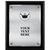 Crown Plaques, 8x10 Floating Acrylic Crown Trophy Plaque Prime view 1