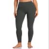 Colorfulkoala Women's High Waisted Tummy Control Workout Leggings Full Length Ultra Soft Yoga Pants 28" (XS, Charcoal Grey) view 1
