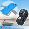 valonic ORCA - cam Straps Heavy Duty - 3500 lbs, Padded, cam Buckle, 20 ft x 1.3 in, 2 Pack - roof Straps for Kayak or Surfboard roof Rack - Black, with Protection pad view 3