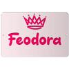 Makoroni - Feodora Girl Female Name 8x12 inc Aluminum Decorative Wall Street Sign view 1