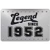 Makoroni - Legend Since 1952 12x18 inc Birthday Aluminum Decorative Wall Street Sign view 1