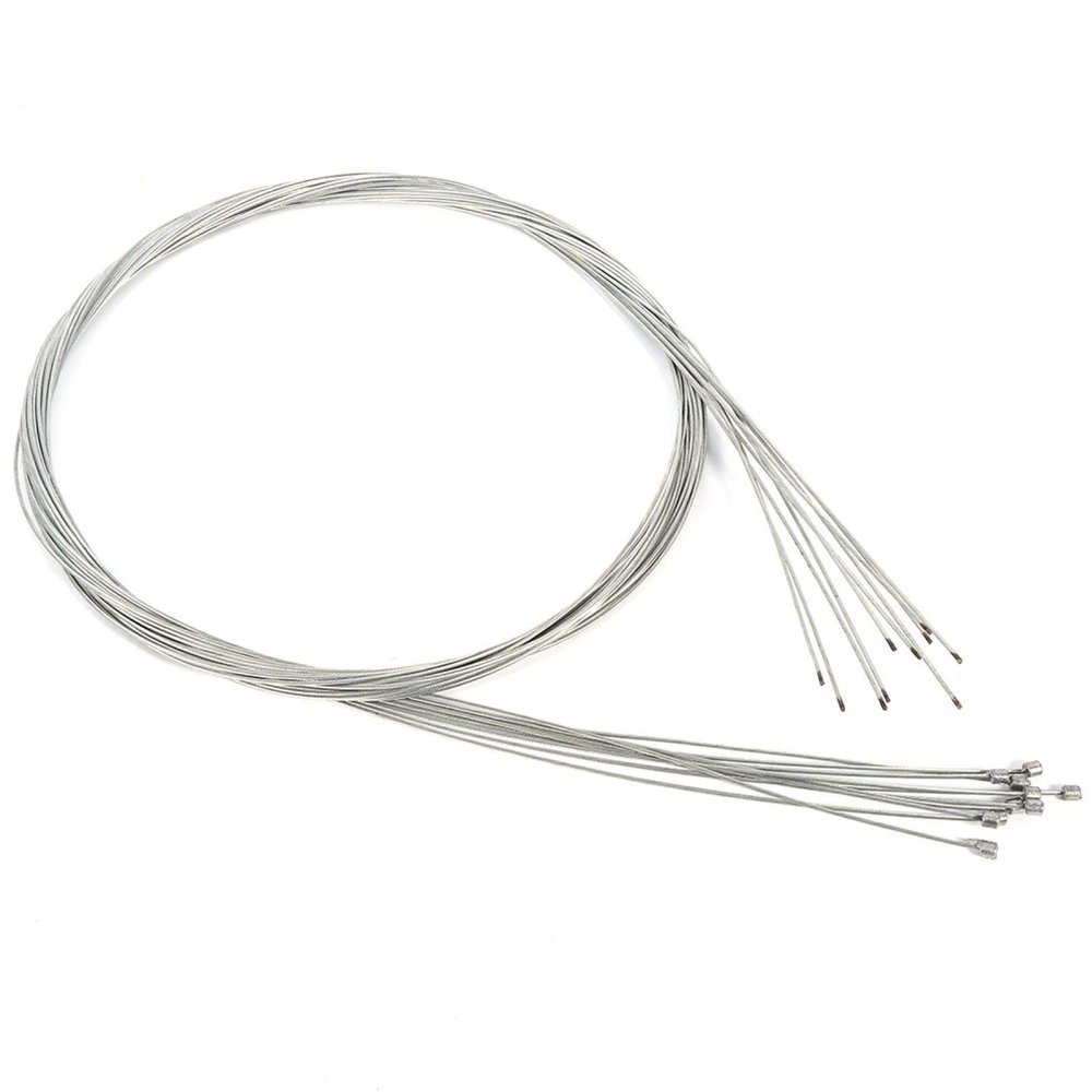 V GEBY 10pcs Rear Derailleur Cable Shifter Cable Stainless Steel Road and Mountain Bike Shifter Cables