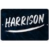 Makoroni - Harrison Male and Boy Name 12x18 inc Aluminum Decorative Wall Street Sign view 1