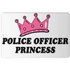 Makoroni - Police Officer Princess Princess Design 12x18 inc Aluminum Decorative Wall Street Sign view 1