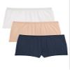 Comfort Choice Plus Size Boy Short 3-Pack - 12, Neutral Pack view 1