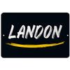 Makoroni - Landon Name 12x18 inc Aluminum Decorative Wall Street Sign view 1