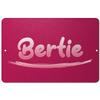 Makoroni - Bertie Female Name 12x18 inc Aluminum Decorative Wall Street Sign view 1