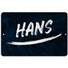 Makoroni - Hans Male and Boy Name 12x18 inc Aluminum Decorative Wall Street Sign view 1