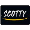 Makoroni - Scotty Name 12x18 inc Aluminum Decorative Wall Street Sign view 1