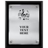 Crown Awards Music Plaques, 8x10 Floating Acrylic Music Trophy Plaque Prime view 1